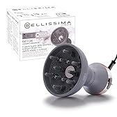 Bellissima Imetec Diffon Ceramic & Argan Oil, Diffusore ad Aria Calda per Capelli Ricci, Tecnologia Ceramica e Olio di Argan, 2 Livelli Aria/Temperatura, Asciugatura Delicata, 700 W