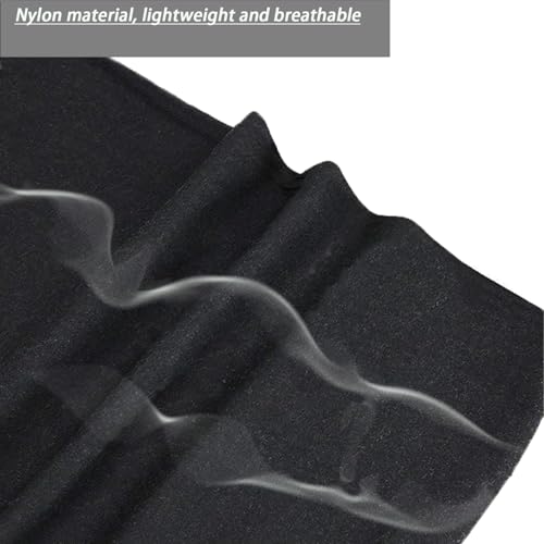 Enignic Balaclava Skull Mask 4Pcs Ghost Face Mask Neck Gaiter For Men Skeleton Mask Motorcycle Face Mask Gator Mask Call Of Duty Ghost Mask For Outdoor Sports Black thumb #2