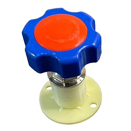 Pegciuho Aktivitätsbrett Bastelzubehör Fördert Die Feinmotorik – Sensorische Brettteile für Kinder, Blaues Ventil