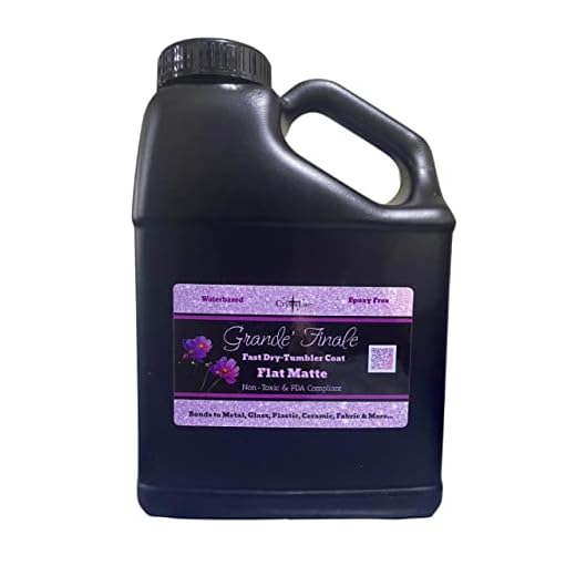 CrystaLac Grande Finale Bicchiere Cappotto (Opaco, Gallone) 2.0