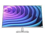 HP M27h FHD IPS Monitor | 68,6 cm (27 Zoll) | 1920x1080 Pixel (16:9) | 178 Grad Betrachtungswinkel | VGA | 2x HDMI 1.4 | AMD FreeSync | HP EyeEase | Neigefunktion | Höhenverstellbar | Schwarz/Silber