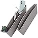 Lusso Gear 2 in 1 Car Seat Gap Organizer | Universal Fit | Storage Pockets Adjust | 2 Set Car Seat Crevice Storage Box | Helps Reduce Distracted Driving & Holds Phone Money Cards Keys Remote