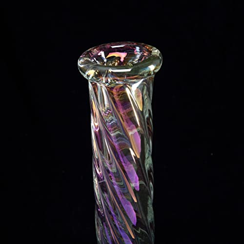 RORA 18" prosta szklana fajka do palenia z perkolatorem o grubości 5 mm Big Glass Bongo (Clear-2)
