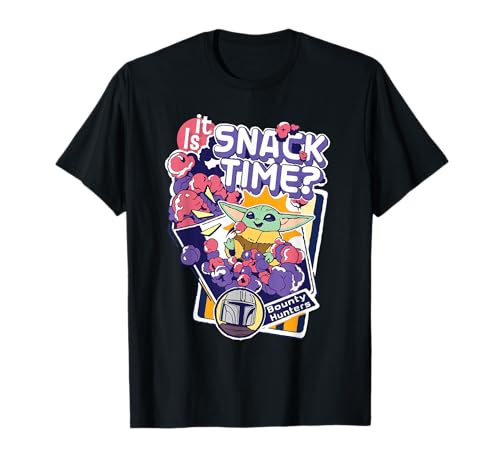 Image of Star Wars: The Mandalorian and Grogu is It Snack Time? T-Shirt