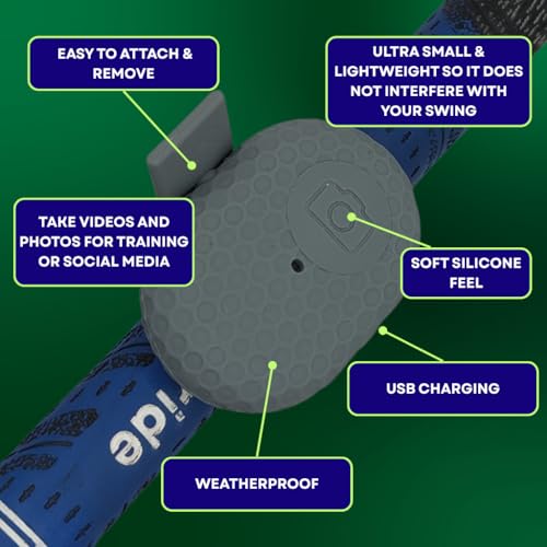 Caméra de golf SnapSwing Bluetooth pour smartphone pour stopper le slice - 5