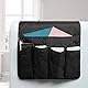 Armlehnen Organizer Platzsparenderv 5 Taschen 90 * 33cm Sofa Armlehne Organizer Couch Sessel hängen Aufbewahrungstasche für Handy Bücher Zeitschriften TV-Fernbedienung-Platzsparender