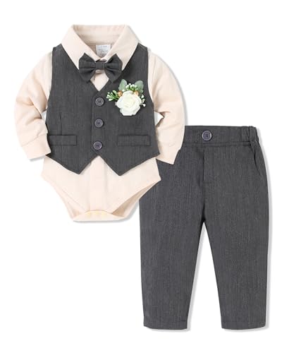 Image of SANMIO Toddler Baby Boys Clothes, Stylish Toddler Baby Boys Outfits Sweatshirt with Jeans Pants Set