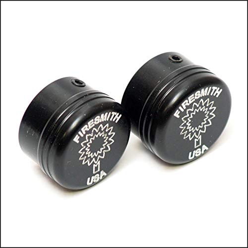 FireSmith Pie Platter Pro Bar Ends for Freestyle Scooters, BMX and Mountain Bikes - Made in USA!