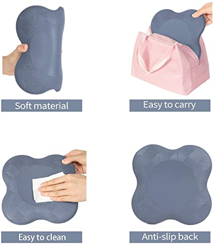 Image of Yoga Knee Pad Cushion Extra Thick for Knees Elbows Wrist Hands Head Foam Yoga Pilates Work Out Kneeling pad