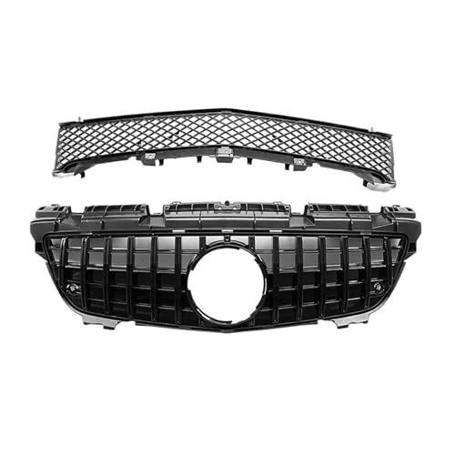 Calandre Avant Benz SLK R172 Style GT Grille de Radiateur Noire Premium