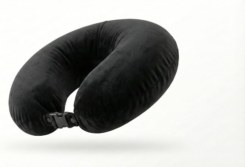 Orret Home Silikon Dolgulu U Tipi Seyahat Yastığı – Boyun Destekli Yolculuk Yastığı, Uçak, Araba, Tren ve Otobüs Kullanımı İçin, Ergonomik Tasarım, Taşınabilir Boyun Yastığı