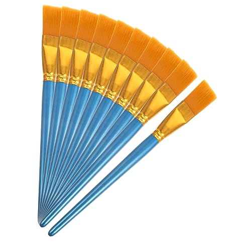 Operitacx 10 Piezas Pincel de Agua Pluma de Color de Agua Pintura de Acuarela Metalizada Paleta mojada Papel de Acuarela refresco aguacolor Pincel de Arte Brocha Material del Cepillo: Nailon