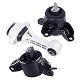 Engine Motor and Transmission Mount Kit for 2011-2016 Hyundai Elantra, 2012-2017 Accent, 2014-2016 Kia Forte, Replaces 9797, 9761, 9758, A71004, A71020, A71029