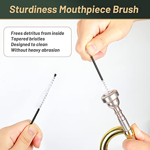 image for PAMPET Trumpet Care Kit, Professional Trumpet Cleaning Kit Care Your T