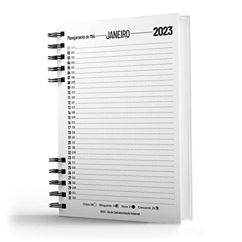 Agenda Diária - Capa Dura - Negocios - Capa Grafite