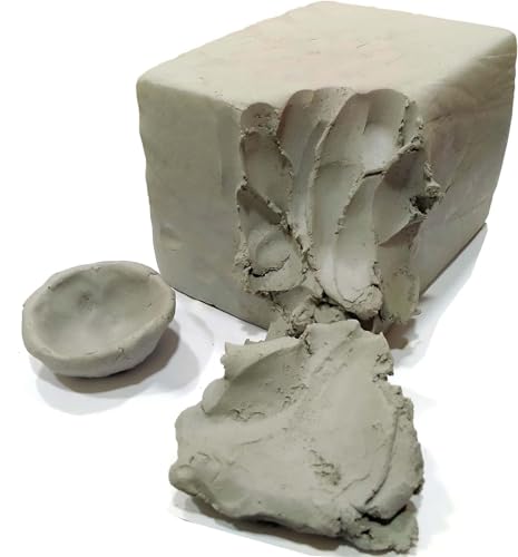 Image of 8KG Natural Terracotta Clay Dough - Air Dry for Craft | Pottery & Moulding Clay Block 8kg | Mould It Clay for Kids 3-10 Years | Drying & Molded Art Projects