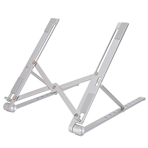 Soporte para portátil aluminio ajustable con 9 alturas miniatura 1