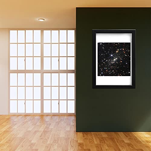 Tableau NASA Deep Field encadré avec passe-partout de taille moyenne - 7