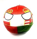 Mit Kette 10 cm Countryballs Country Ball Niedlich Österreich Ungarn Österreich Österreich Ungarn Europäische Geschichte Flagge Kuschelig Meme Ball Spielzeug Geschenk