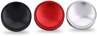 EBTOOLS Camera Shutter Button,3Pcs Concave Shutter Release Button Replacement for Leica Rolleiflex Fuji X100 Hasselblad Nikon Replacement for CanonRedBlackSilver