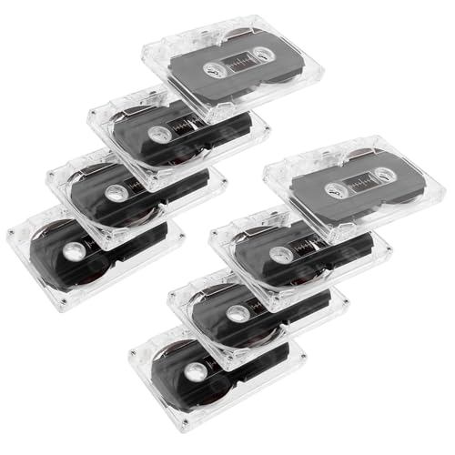 Cintas de casete vírgenes de 60 minutos y casetes de plástico para grabación de voz