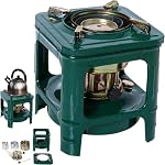Portable 8-Wick Kerosene & Diesel Stove - Multi-Fuel Camping Burner for Backpacking, Hiking, Picnics | Compact Outdoor Cookware Furnace