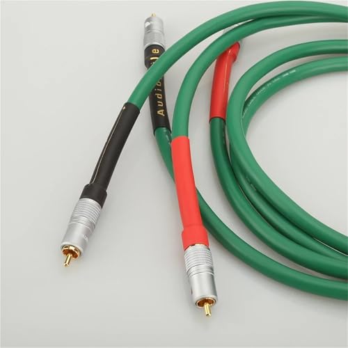 Cable RCA de cobre puro 0.5 m para audio HiFi