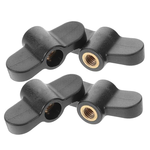 Kit 4 Tuercas Plásticas Para Soporte De Platillos Batería miniatura 1