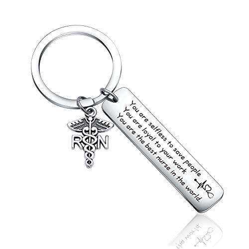 Nurse Jewelry Medical Gift Nursing Keychain nursing student jewelry Medical RN keychain nurse jewelry Nurse Graduation Jewelry Medical Jewelry Medical Student Gift nurse Christmas Gift Nurse Keychain