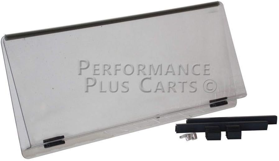 Clear Fold Down Golf Cart Windshield for EZGO Marathon 1986-1994.5