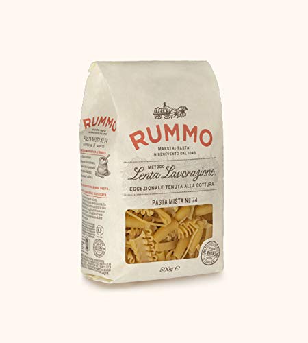 Rummo - Pasta Mista n.74 Bronce Dibujado - 16 Paquetes de 500 g
