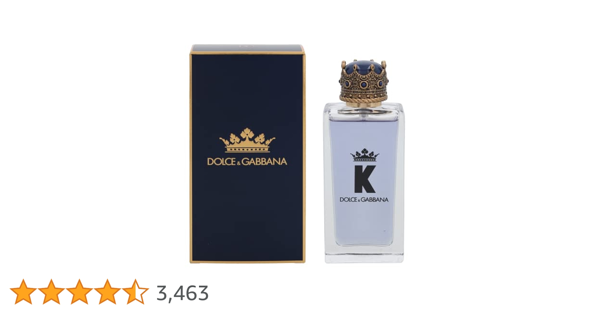 Dolce & Gabbana K Men's Luxury French EDT Spray 3 Oz/3.3 Oz
