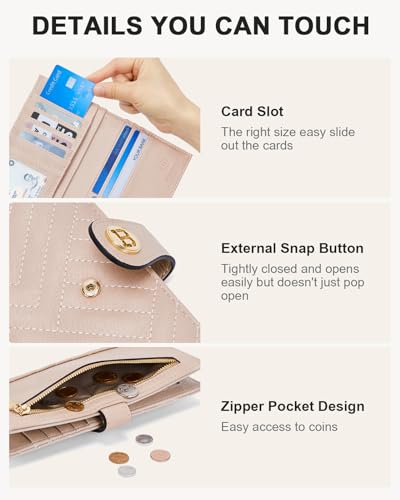 BOSTANTEN Quilted Crossbody Bags for Women ＆ Slim Walle3