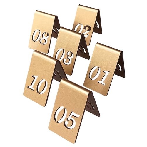 ԍD AN V^ 10 25 50 100 Zbg e[uԍ  e[uio[ X^h ȎD io[ h RpNg HX Xg Cxg cp ̐l݌v(1-100,Gold-5cm)