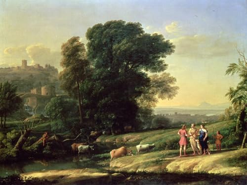 Affiche Claude Lorrain Paysage avec Céphale et Procris Toile 60x90cm