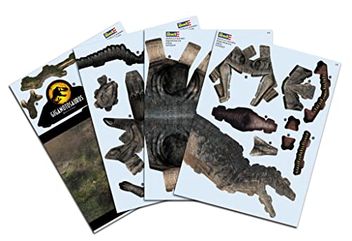 Revell 3D Puzzle 00240 Jurassic World Park Welt als 3D Puzzle entdecken, Bastelspaß für eine ganze Familie, farbig