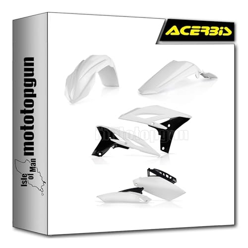 Cache carenage blanc pour rouler sur circuit en Yamaha YZ 250 F
