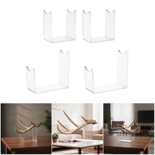 Étagères en acrylique robuste bois de cerf et support de rangement mural extérieur - 5