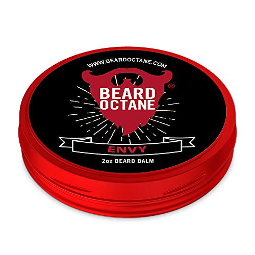 Beard Octane - Envy Beard Balm - 2 Oz. - Style, Hold, Moisturize - All Natural Ingredients With Shea Butter - Light To Medium Hold - Handcrafted In The Usa #TOP2