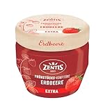 Zentis Frühstücks-Konfitüre Erdbeere 230 g – fruchtige Erdbeerkonfitüre mit ausgewogener Süße für genussvolle Frühstücksmomente