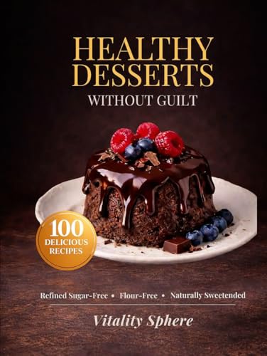 Healthy Desserts Without Guilt: 100 Sugar-Free, Refined Flour-Free Recipes For Delicious, High-Protein & Clean Sweet Treats