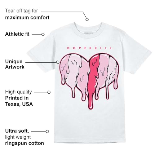 Image of DopeSkill Graphic Tee Streetwear Hip Hop Hypebeast Unisex T-Shirt Sneaker Colour Matching Shirts Rapper Mouth