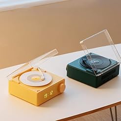 AIDIRui Multifonctionnel Bluetooth Haut-Parleur RéVeil Tourne-Disque Vinyle BoîTe de Son de Bureau pour Maison Salon Chambre-B - Les Beatles, Paul McCartney, John Lennon, RIngo Starr, George Harrison AIDIRui Multifonctionnel Bluetooth Haut-Parleur RéVeil Tourne-Disque Vinyle BoîTe de Son de Bureau pour Maison Salon Chambre-B – Image 2