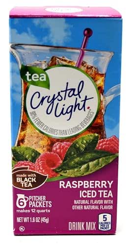 Crystal Light Drink Mix, Zero Sugar Powdered Water Enhancer, Natural