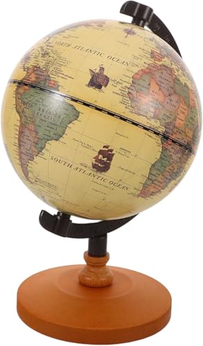 Globe décoratif vintage rétro pour bureau et exploration géographique