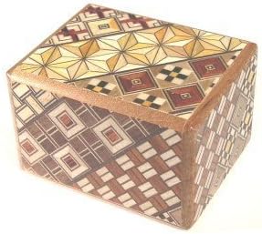 Yosegi Puzzle Box 2.5 sun 12 steps