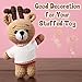 Litherr S Stuffed Animal Clothes Tshirt Fit 6 Inch Plush Animal Tiny Blank 17cm Stuffed Doll Shirt Accessory Make Your Unique Stuffed Doll Outfit