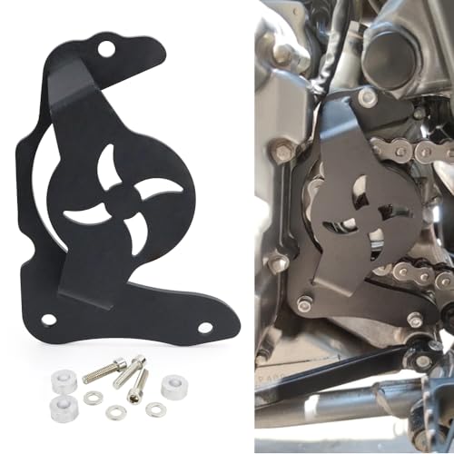 Protection de pignon avant DR650 pour sécuriser vos voyages et aventures tout-terrain
