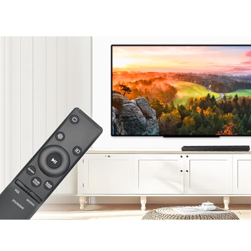 Image of AH59-02758A Replace Remote fit for Samsung Soundbar HW-M450 HW-M4500 HW-M4501 HW-M550 HW-M430 HW-M360 HW-M370 HW-M370 /ZA HW-M450 /ZA HW-M4500 /ZA HW-M4501 /ZA HW-M550 /ZA HW-M430 /ZA HW-M360 /ZA HW-MM55