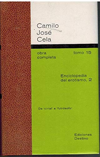 Portada de O.c. de camilo jose cela tomo 15